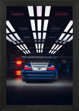 BMW M3 GTR Rückansicht