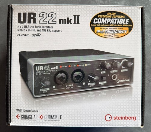 Steinberg ur22 mkii usb audio - usb,