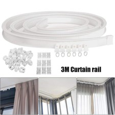300cm Biegbar Vorhangschiene