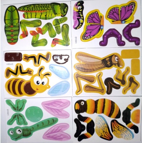 Neu puzzles - 6x, 3d