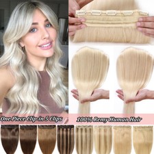 Ein Tressen Echthaar Clip In