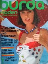 altes Burda Modeheft Ausgabe 5 von 1974 komplett mit Anleitung + Schnittmuster
