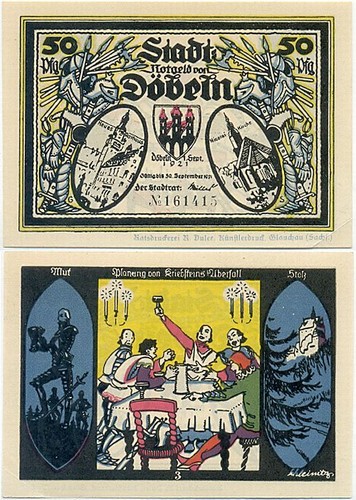 Döbeln schein notgeld - 1,