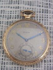 alte Taschenuhr Elgin Nat´l Watch Co. 1925 vergoldet 