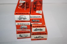 Märklin die 6 Leerkartons für Güterwagen ,Bilderkarton Rot