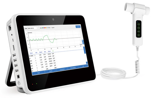 Tragbares desktop spirometer - tragbares, desktop-spirometer