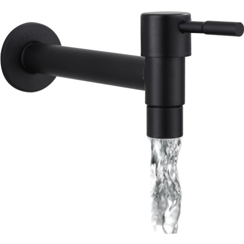 Edelstahl-Wasserhahn