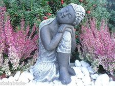 Steinfigur Buddha, 168/1 Feng Shui, Gartenfigur Deko Geschenk Figur Skulptur 