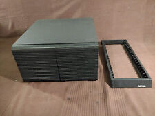 CD-Box (Regal) 2 Schubladen (2x20 CDs) Holz-Plastik und HAMA CD-Ständer (22 CDs)