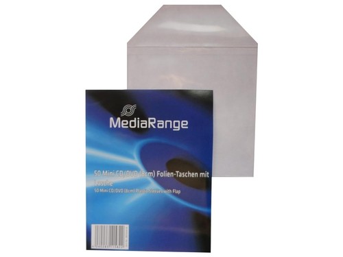 Mediarange sleeve mini - 50, cd