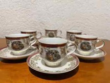1777 DDR Kaffeeservice Mocca