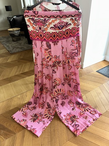 Zara overall jumpsuit rosa - jumpsuit, mit