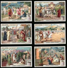 6 Sammelbilder Liebig, Serie