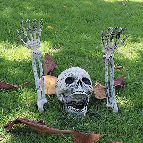 Halloween skelett deko 3er - ??,