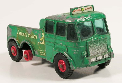 Foden panentraktor matchbox - foden,