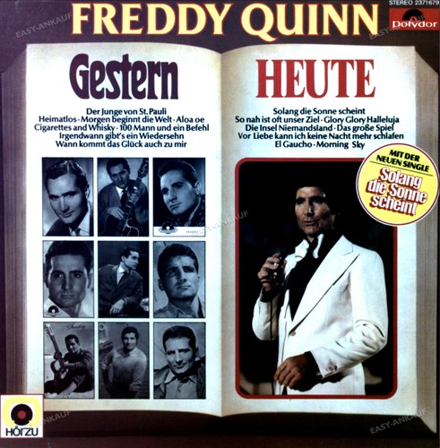 Freddy quinn gestern heute - -,