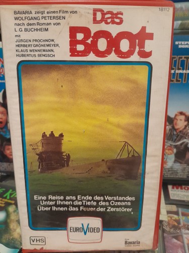 Das boot vhs euro - boot, video