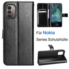 Leder Handyhülle Klapp Schale