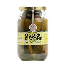 Eingelegte Gurken in Salzlake