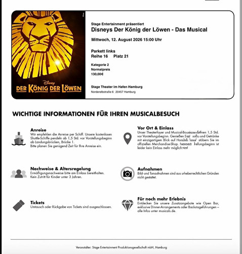 Disney der könig - disney, löwen