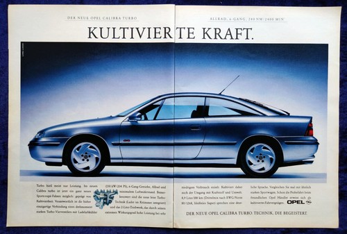 Opel calibra turbo 4x4 gang - turbo, 4x4,