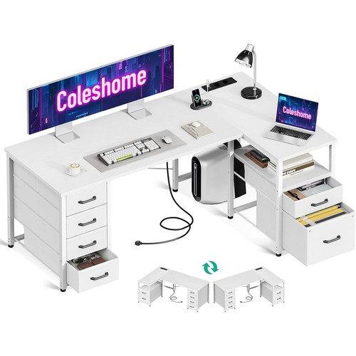 Eckschreibtisch form 140 - l-form,