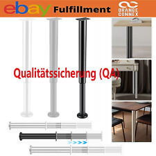 Tischbeine Eisen Optik 710-1100mm Ø 60mm sehr stabil Tischfüße höhenverstellbar