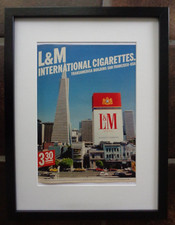 L&M Zigaretten Werbung bzw Reklame, San Francisco