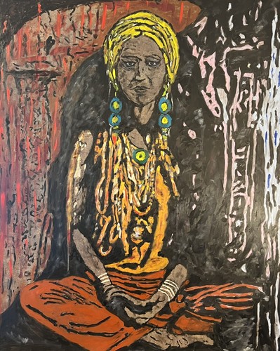 Original ölgemälde frau - Ölgemälde,