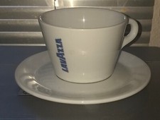 Lavazza:  Cappuccino-Milchkaffee-Tasse mit Unterteller 250 ml - Jumbotasse