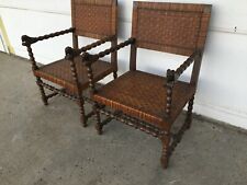 2 Armlehnstühle (Paar) Sessel Jugendstil, Worpswede um 1915 Originalzust.