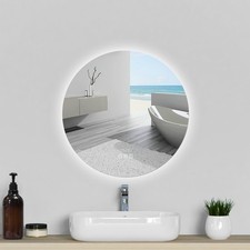 LED Badspiegel mit drei