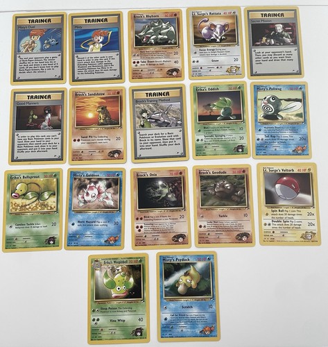 Pokémon gym heroes tcg - tcg, karten