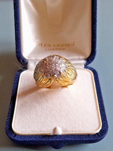Kuppelring mit zirkonia pavé - kuppelring,