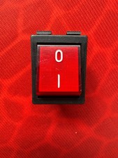 Schalter 2 Polig Rot