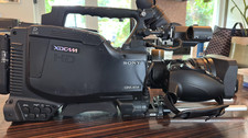 Sony PDW-F800 XDCAM broadcast HD ENG camera incl. 2x accu, lader en 7 disks