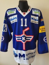 Kloten Flyers 2019-2020 Eishockey Vintage Ochsner Trikot #11 Liam Größe L
