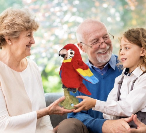 Sprechender tanzender papagei - tanzender,