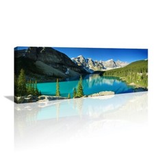 Bild auf Leinwand Wandbild Berglandschaft 120x40 cm 5749