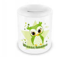 Kinder Spardose mit Namen und