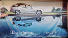 Mercedes Benz Fahne C Klasse Kombi S203 & Coupe Banner Dekofahne 320cm  180cm