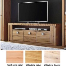 Massivholz TV-Lowboard Hoch