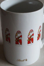 Lindt Weihnachten Weihnachtsmann Kaffeebecher Becher Sammlertasse (rund)