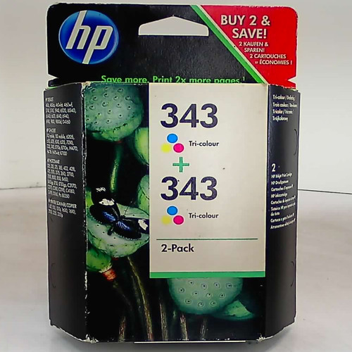 Tinte inkl druckkopf 343 - hp,