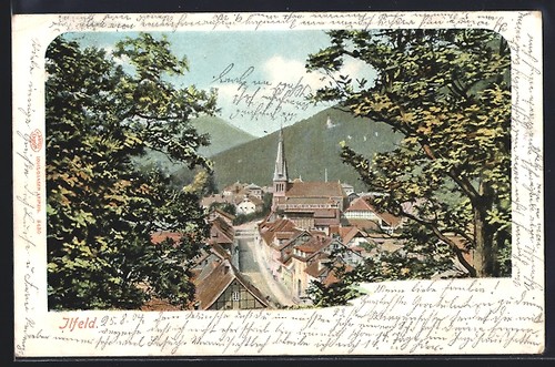 Ansichtskarte ilfeld - ansichtskarte,