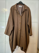 COBRA  Super Damen Mantel, Leinen 100%,  Größe XL