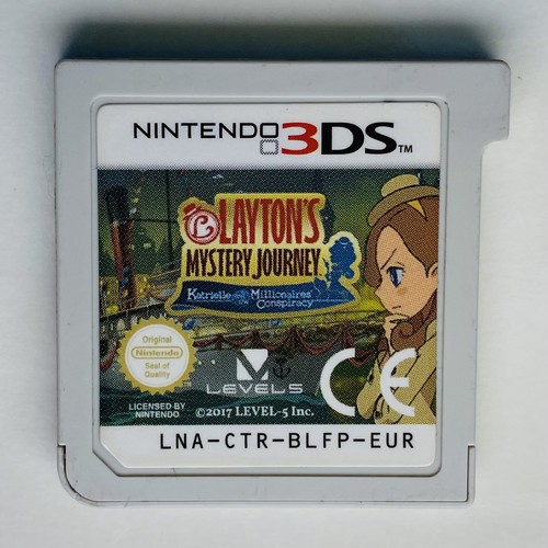 3ds laytons mystery journey - mystery,
