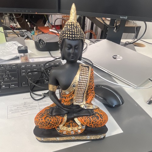 Buddha skulptur sitzend - buddha,