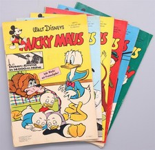 Micky Maus 1961 Auswahl Magazin original Comic Heft Ehapa Verlag Version 2