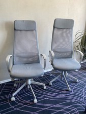 Bürostuhl | Drehstuhl | IKEA MARKUS | Vissle hellgrau